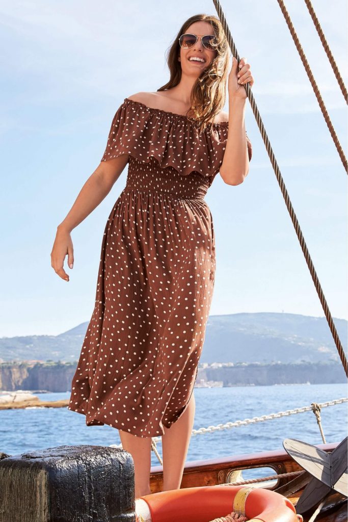 print tastic polka dot fashion